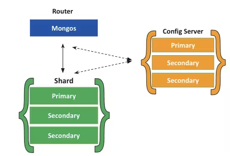 A sharded cluster’s layout